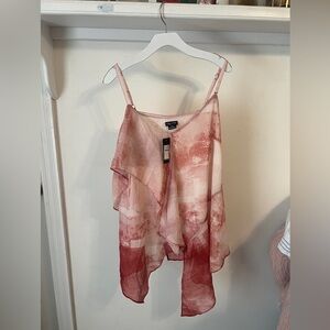 NWT City Chic Pink and Red Camisole